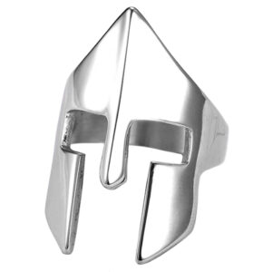 Herenring edelstaal Spartan Mask-20mm