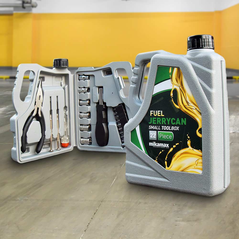 Jerrycan Gereedschap Set - Jerrycan Toolbox 1 Jerrycan Gereedschap Set - Jerrycan Toolbox