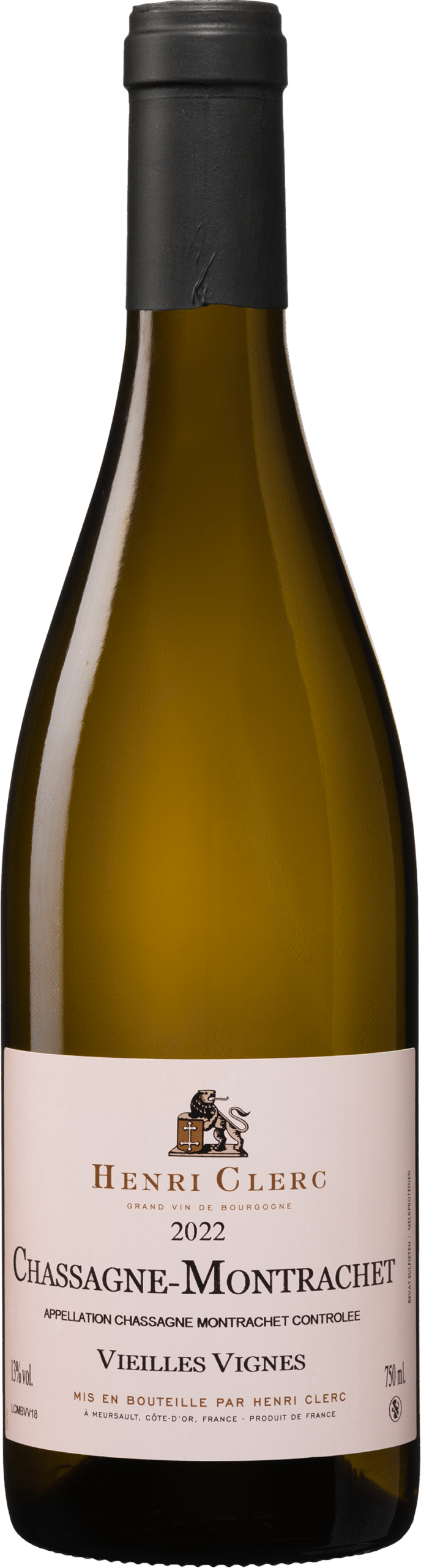 Henri Clerc Chassagne-Montrachet 'Vielles Vignes' (3 flessen) 1 Henri Clerc Chassagne-Montrachet 'Vielles Vignes' (3 flessen)