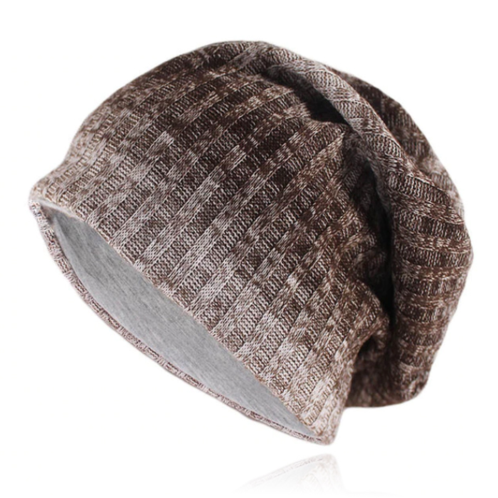 LGT Beanie voor Heren in de kleur Beige 1 LGT Beanie voor Heren in de kleur Beige