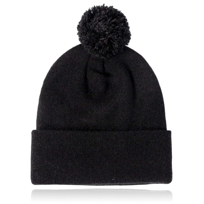 LGT JWLS Muts met Pompon in Zwart - Maat S/M 1 LGT JWLS Muts met Pompon in Zwart - Maat S/M