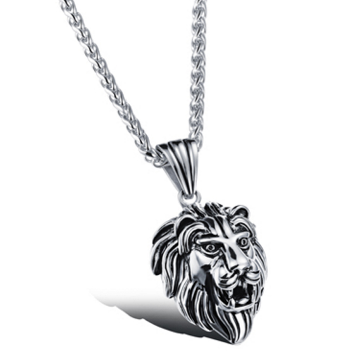 Heren ketting Mendes Leeuw Kettinghanger Zilver 1 Heren ketting Mendes Leeuw Kettinghanger Zilver