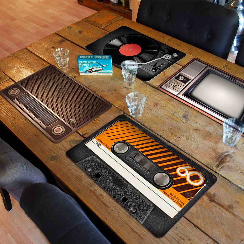 Vintage Retro Placemats 1 Vintage Retro Placemats