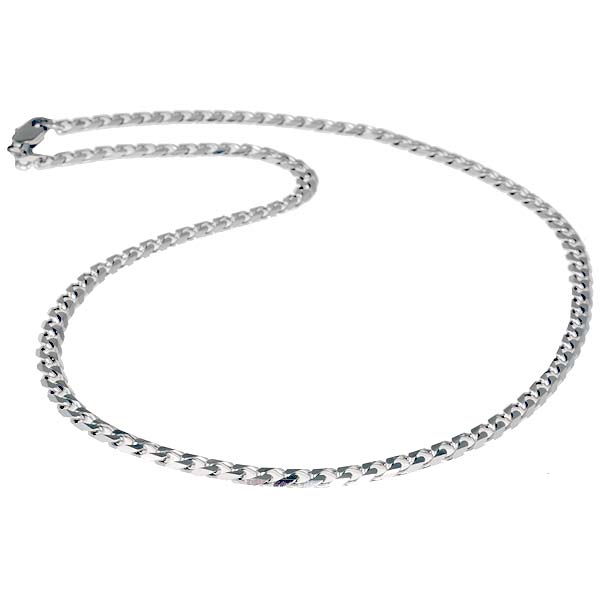 Stalen heren ketting LGT JWLS Gourmet schakel 5mm - 55cm 1 Stalen heren ketting LGT JWLS Gourmet schakel 5mm - 55cm