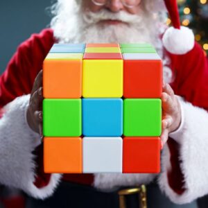 Mega Rubiks Cube XXL 18,8 cm - Stickerloos - Maze Cube - Duurzaam ABS