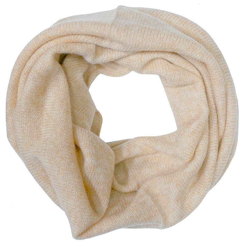 Stone Valley Luxe Dunne Kasjmieren Colsjaal in Beige 1 Stone Valley Luxe Dunne Kasjmieren Colsjaal in Beige