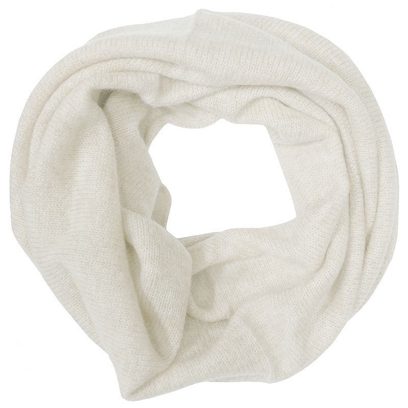 Stone Valley Luxe Dunne Kasjmieren Colsjaal in Milky White 1 Stone Valley Luxe Dunne Kasjmieren Colsjaal in Milky White