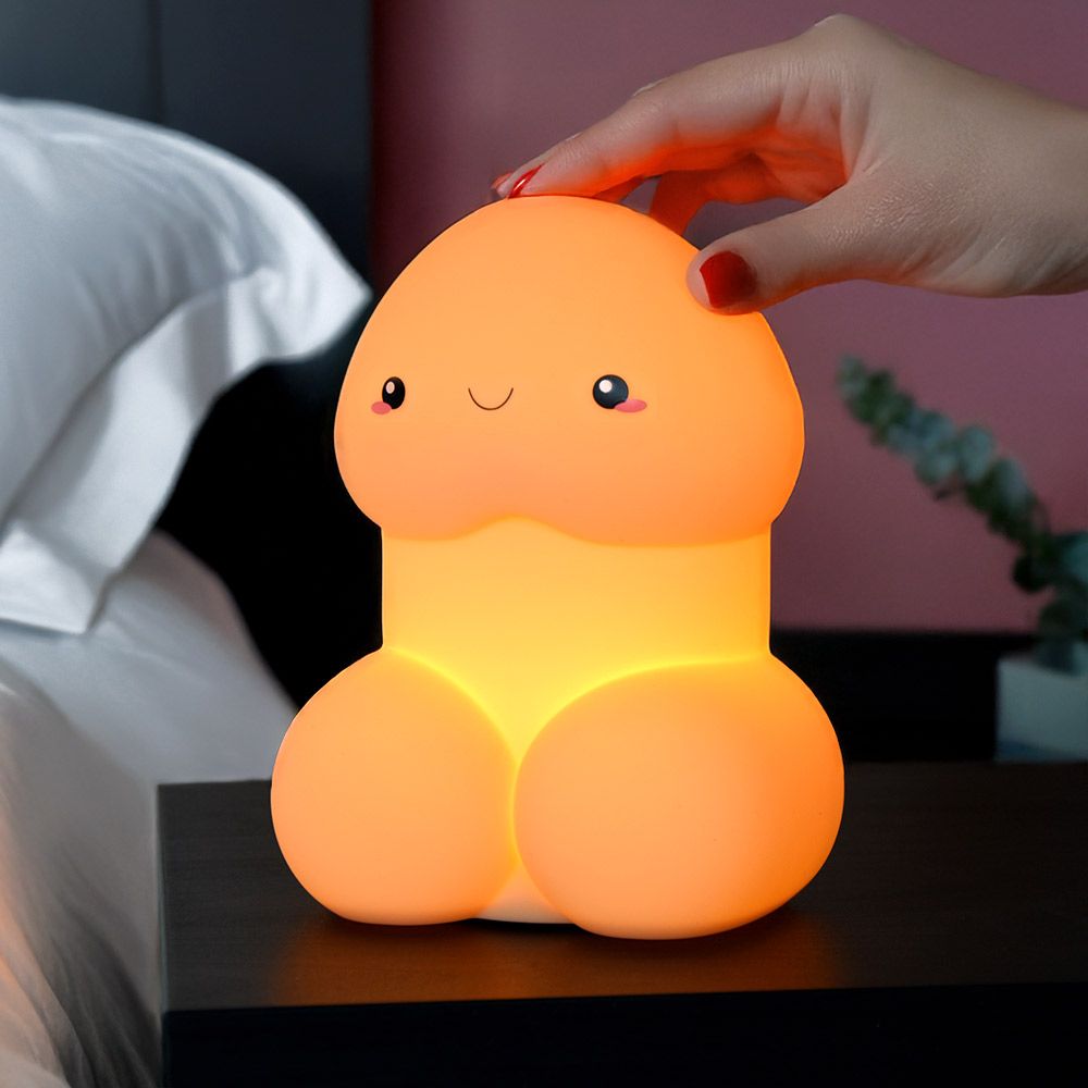 Willy nachtlamp - 3 lichtstanden - Touchbediening - USB-C - 16 cm 1 Willy nachtlamp - 3 lichtstanden - Touchbediening - USB-C - 16 cm