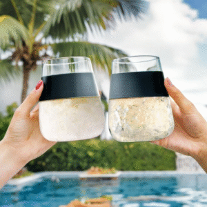 Wine Cooling Cups - Gekoelde Wijnglazen - Set van 2 - 250 ml