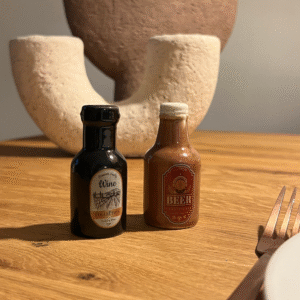 Peper en zoutstel 'bier en wijn'