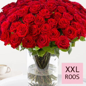 Rode rozen (Red Naomi) - Kies je aantal 10 t/m 99 - Valentijnsdag