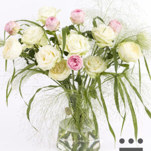 Pastel centerpiece - Platinum | Medium