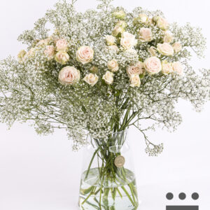Pastel centerpiece - Zilver | Medium