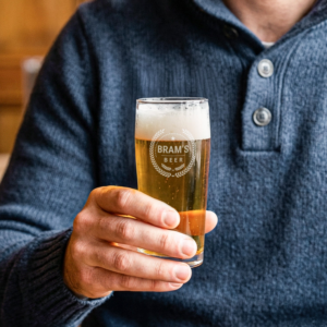 Bierglas fluitje graveren - 190 ml - 1 stuk