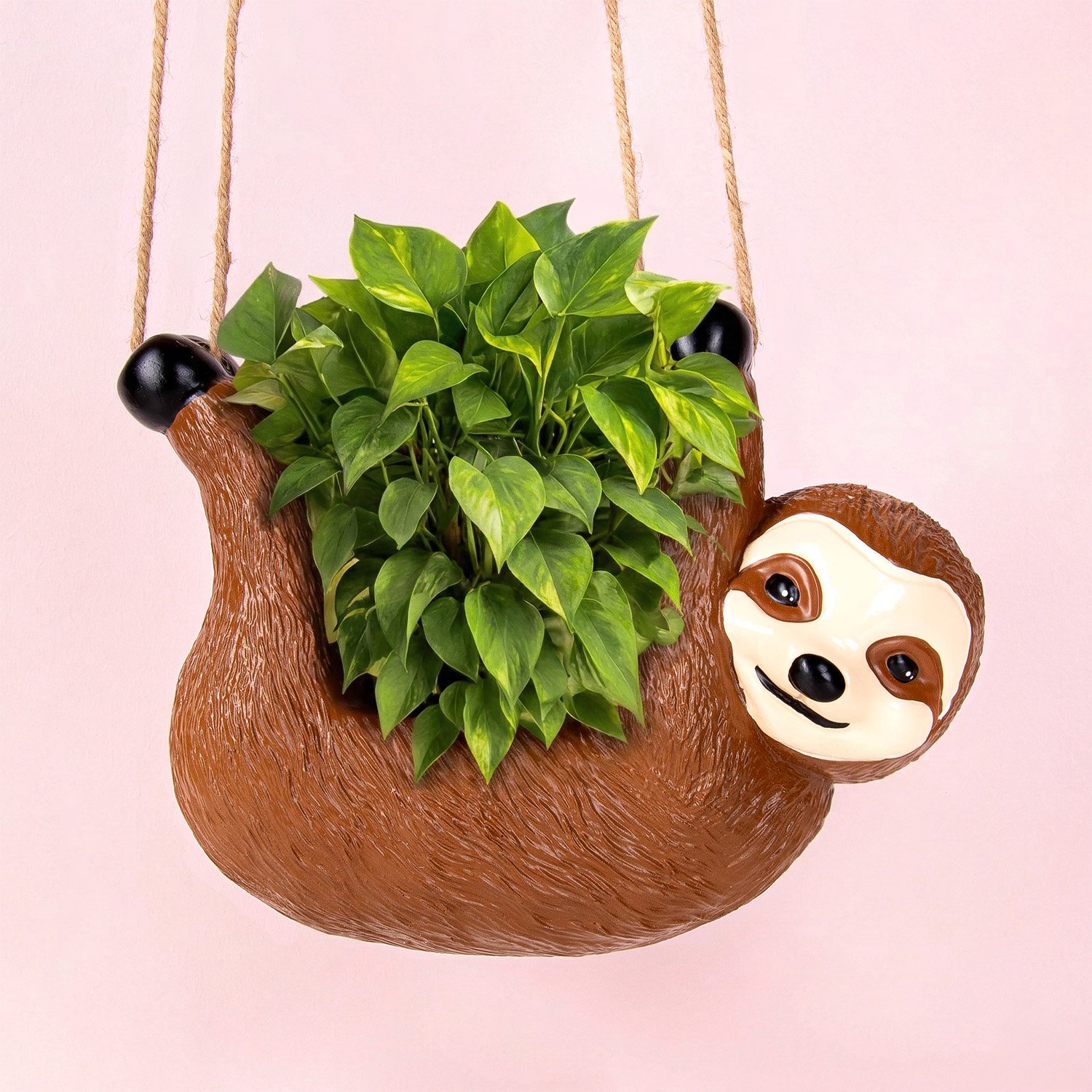 Hangende luiaard bloempot 1 Hangende luiaard bloempot
