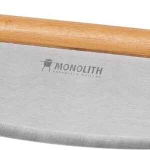 Monolith pizzasnijder - Perfect voor de pizzaliefhebbers - 35 x 11,5 x 2,5 cm - Roestvrijstaal mes - bbq accessoires