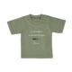 Baby shirt bedrukken - Korte mouw - Groen - 62/68