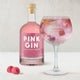 Pink Gin personaliseren - Gegraveerd glas