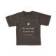 Baby shirt bedrukken - Korte mouw - Antraciet - 62/68