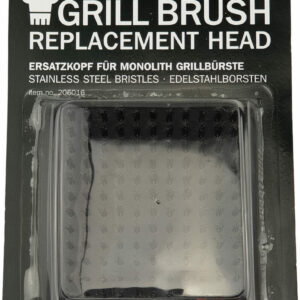 Monolith vervangende kop voor BBQ borstel - 10 x 10 x 3 cm - Perfect voor het schoonmaken - Barbecue accessoires