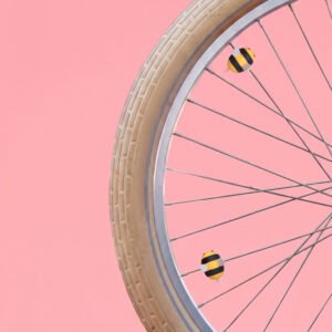 Bij spaakkralen (set van 4)