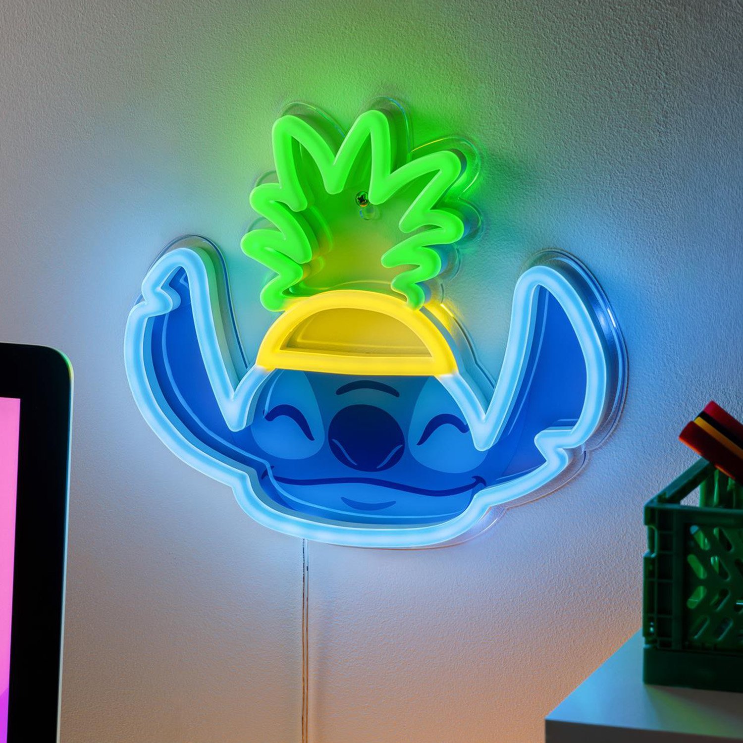 Disney Stitch neon muurlamp 1 Disney Stitch neon muurlamp