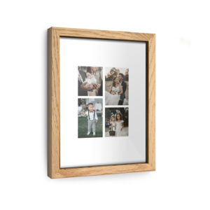 Houten lijst met gepersonaliseerde fotoafdruk - 15x20