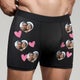 Onderbroek met foto - Zwart - M