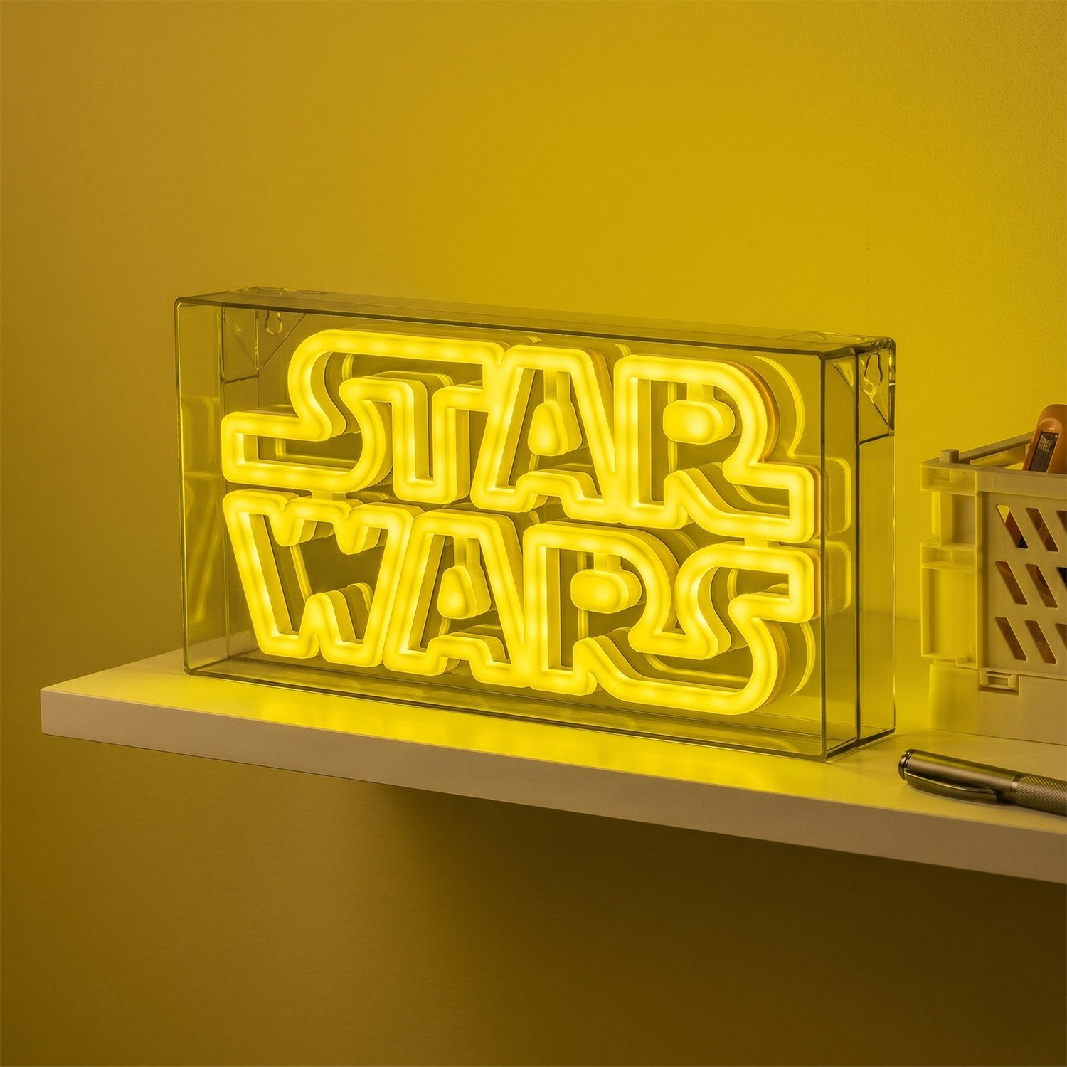 Star Wars neon logo muurlamp 1 Star Wars neon logo muurlamp