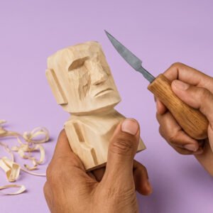 Moai beeldhouwset