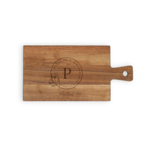 Snijplank graveren - Teak - S
