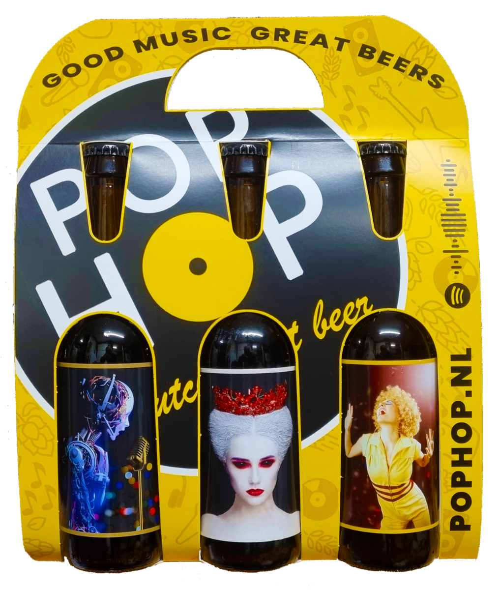 PopHop - Giftpack Blond, tripel en quad 1 PopHop - Giftpack Blond, tripel en quad