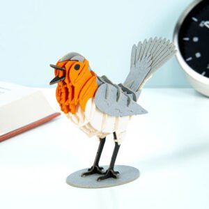 Roodborstje 3D puzzel