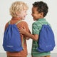 Gymtas met naam - Blauw