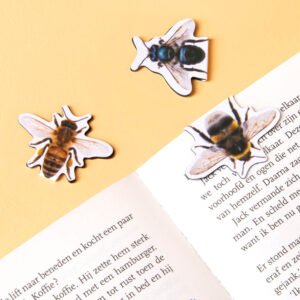 Magnetische bijenbladwijzers (set van 4)
