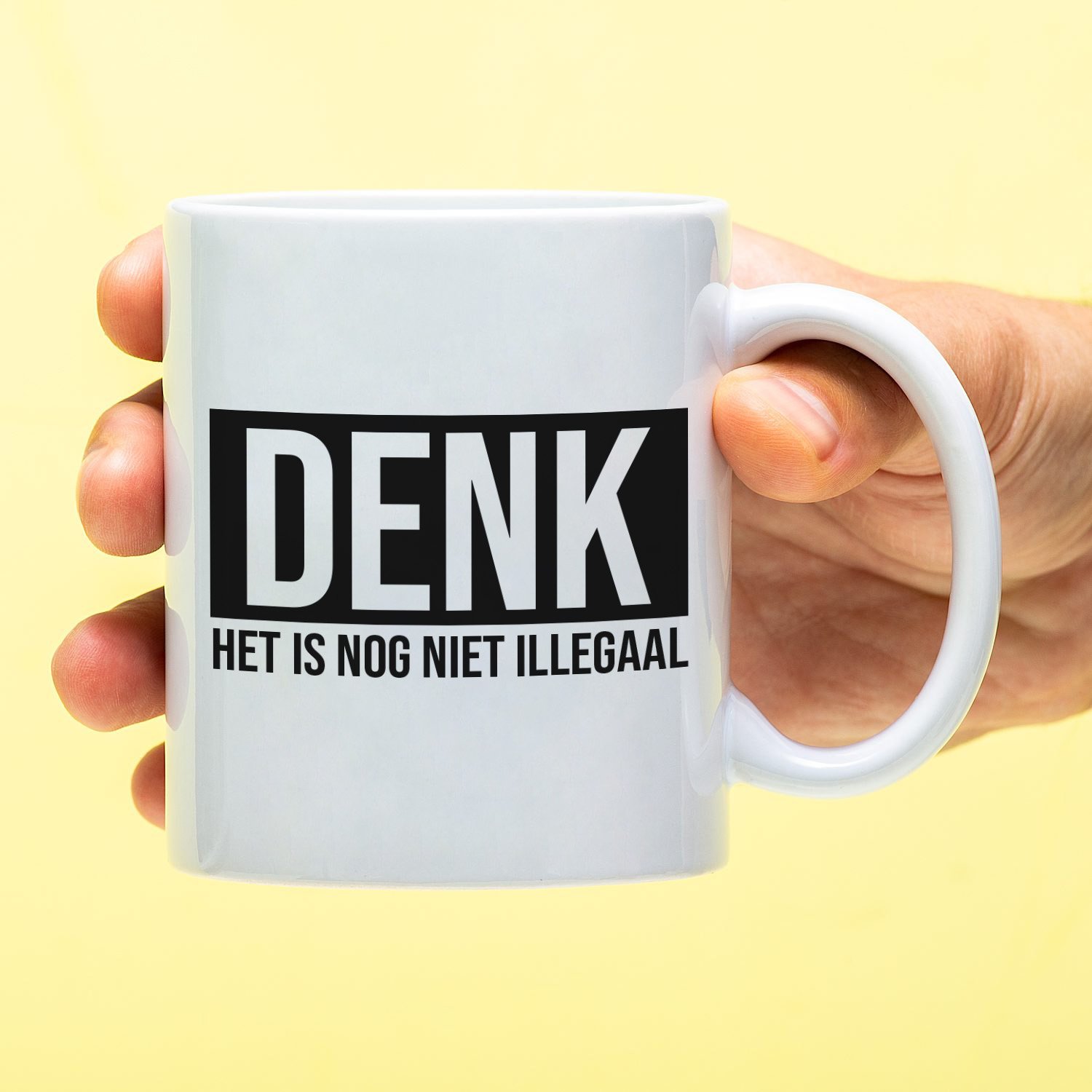Mok Denk, het is nog niet illegaal 1 Mok Denk, het is nog niet illegaal