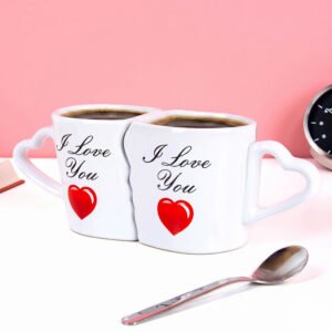 I Love You cadeauset met twee mokken