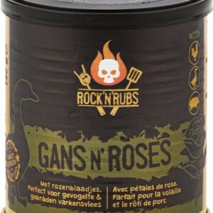Rock 'n' Rubs - Gans N Roses - 140 gram - Perfect voor gevogelte & gebraden varkensvlees - Kruidenmix - BBQ rubs
