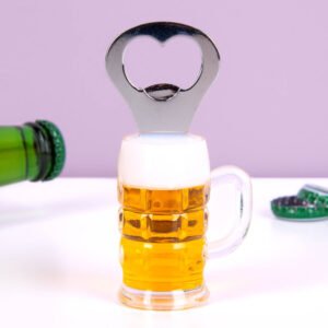 Bierglas flesopener met magneet