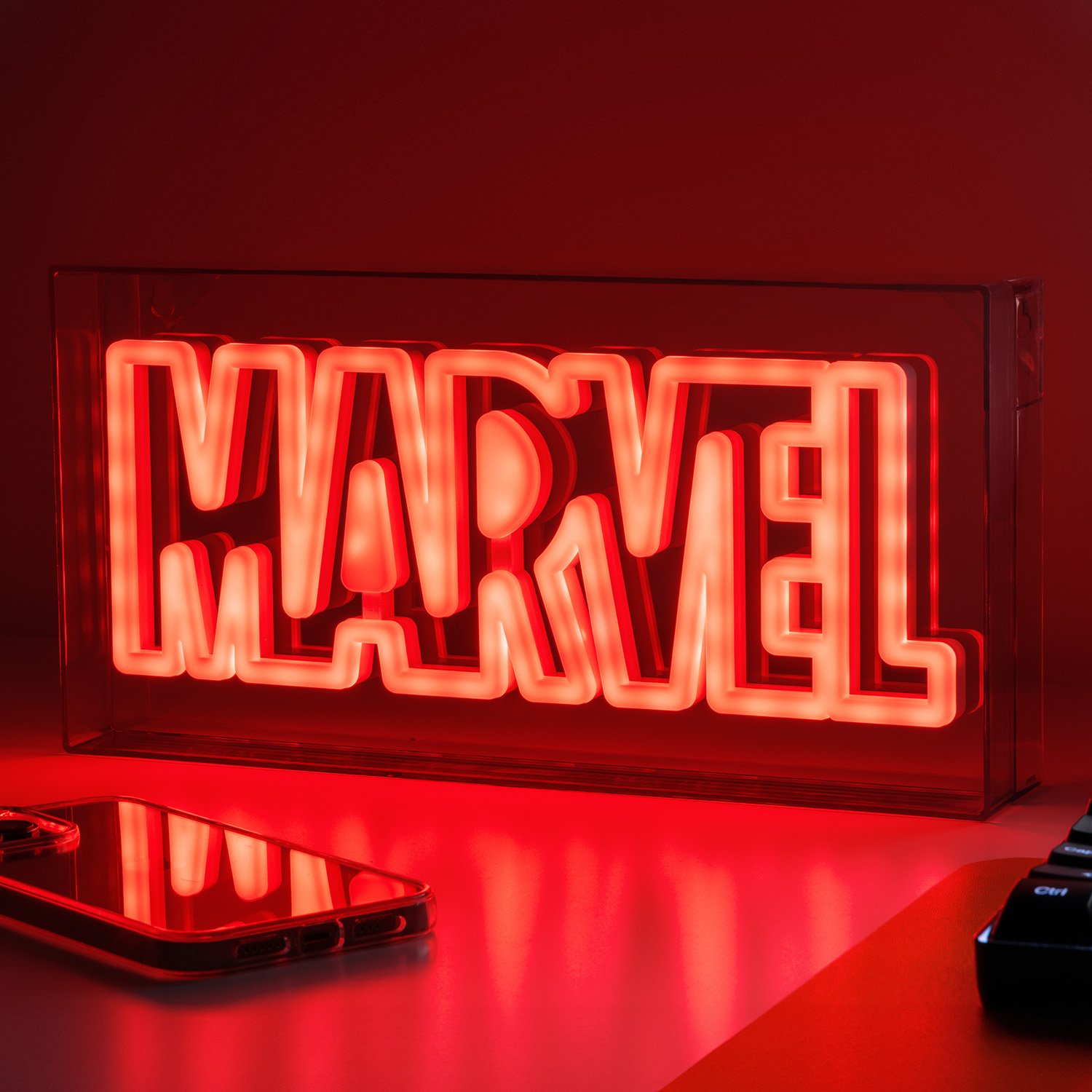Marvel neon muurlamp 1 Marvel neon muurlamp