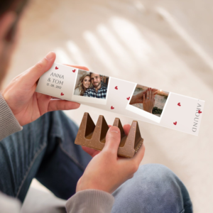 Gepersonaliseerde reep met Toblerone chocolade - L - 340 gram
