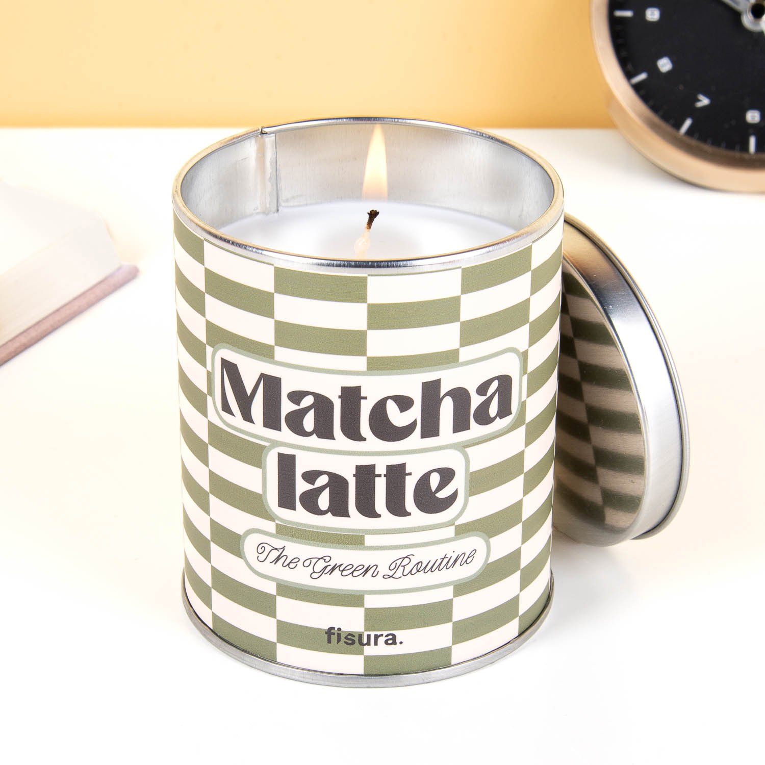 Matcha latte geurkaars 1 Matcha latte geurkaars