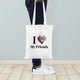Tote bag bedrukken - Katoen - Wit