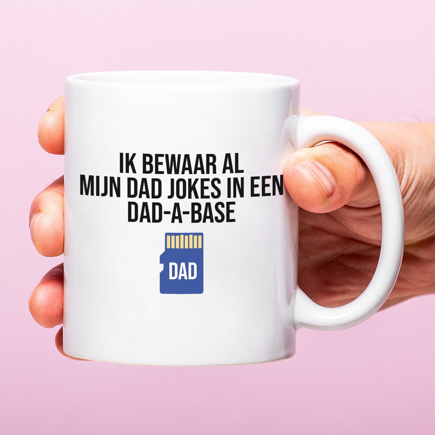 Mok Dad jokes in een DAD-A-BASE 1 Mok Dad jokes in een DAD-A-BASE