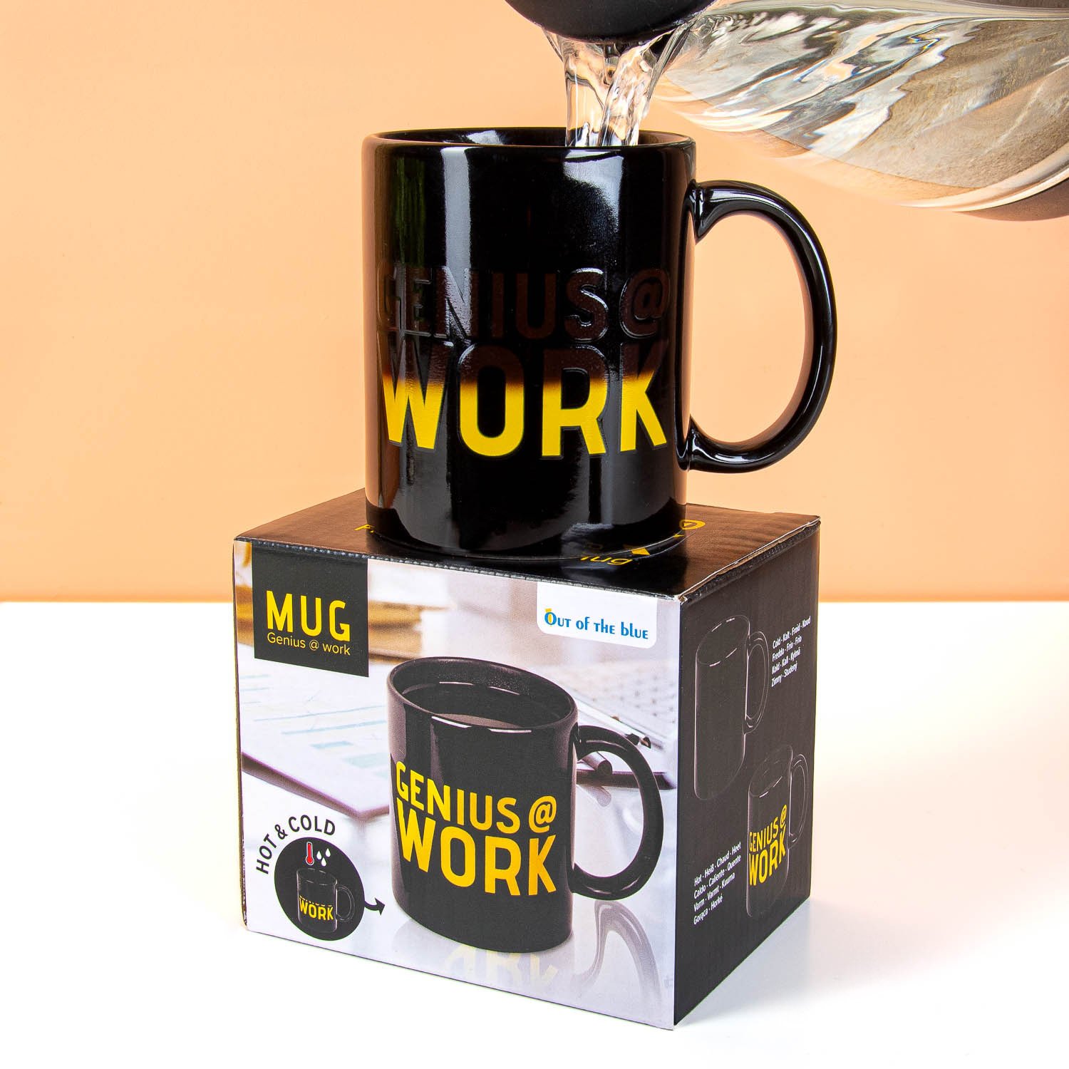 Warmtegevoelige mok Genius @ work 1 Warmtegevoelige mok Genius @ work