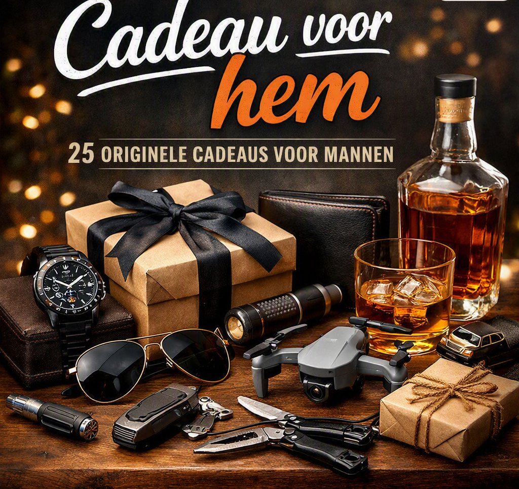 Cadeau voor hem: 25 originele cadeaus voor mannen