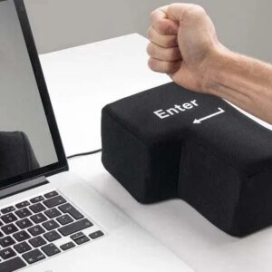Grote Enter Knop USB