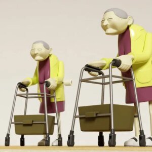Racing Grannies (Set van 2)