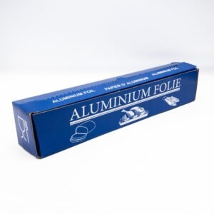 Aluminiumfolie Cutbox 450mm x 150m - 14 micron - Keukenfolie Extra Sterk