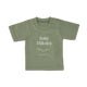 Baby shirt bedrukken - Korte mouw - Groen - 50/56